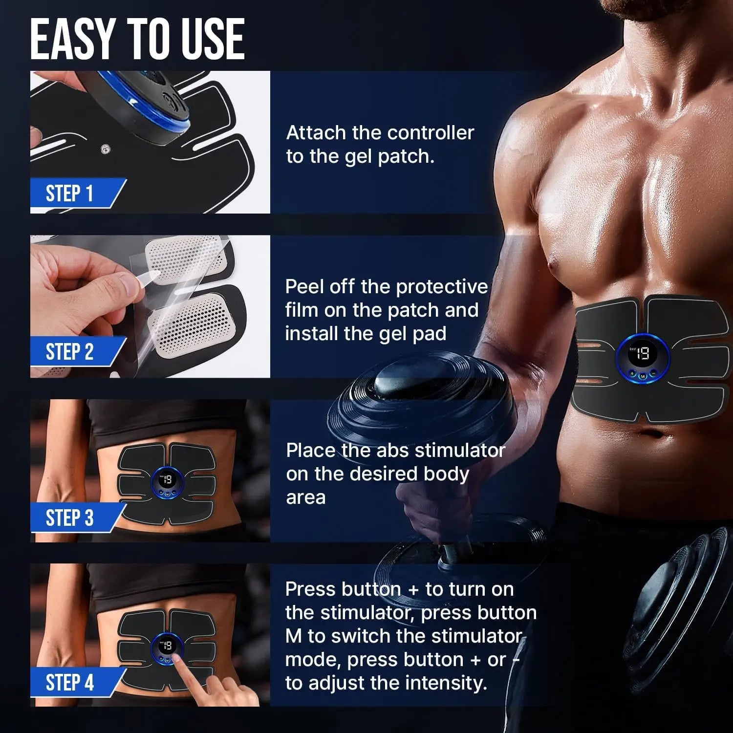 EMS Muscle Stimulator"