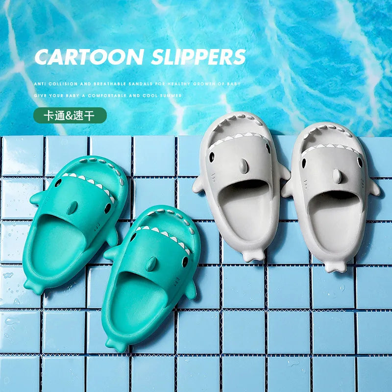 Shark Cloud Slide Slippers